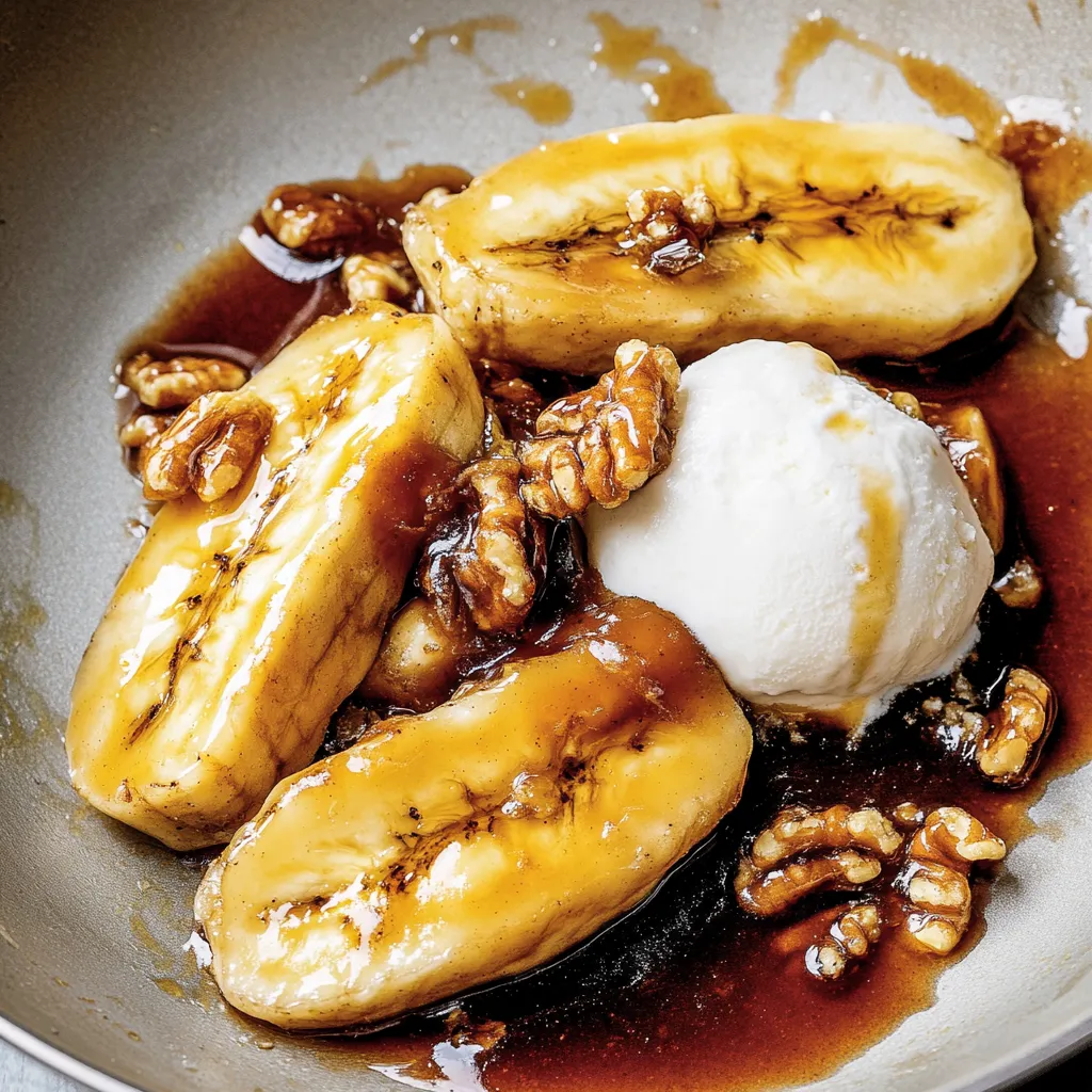 Golden Bananas Foster