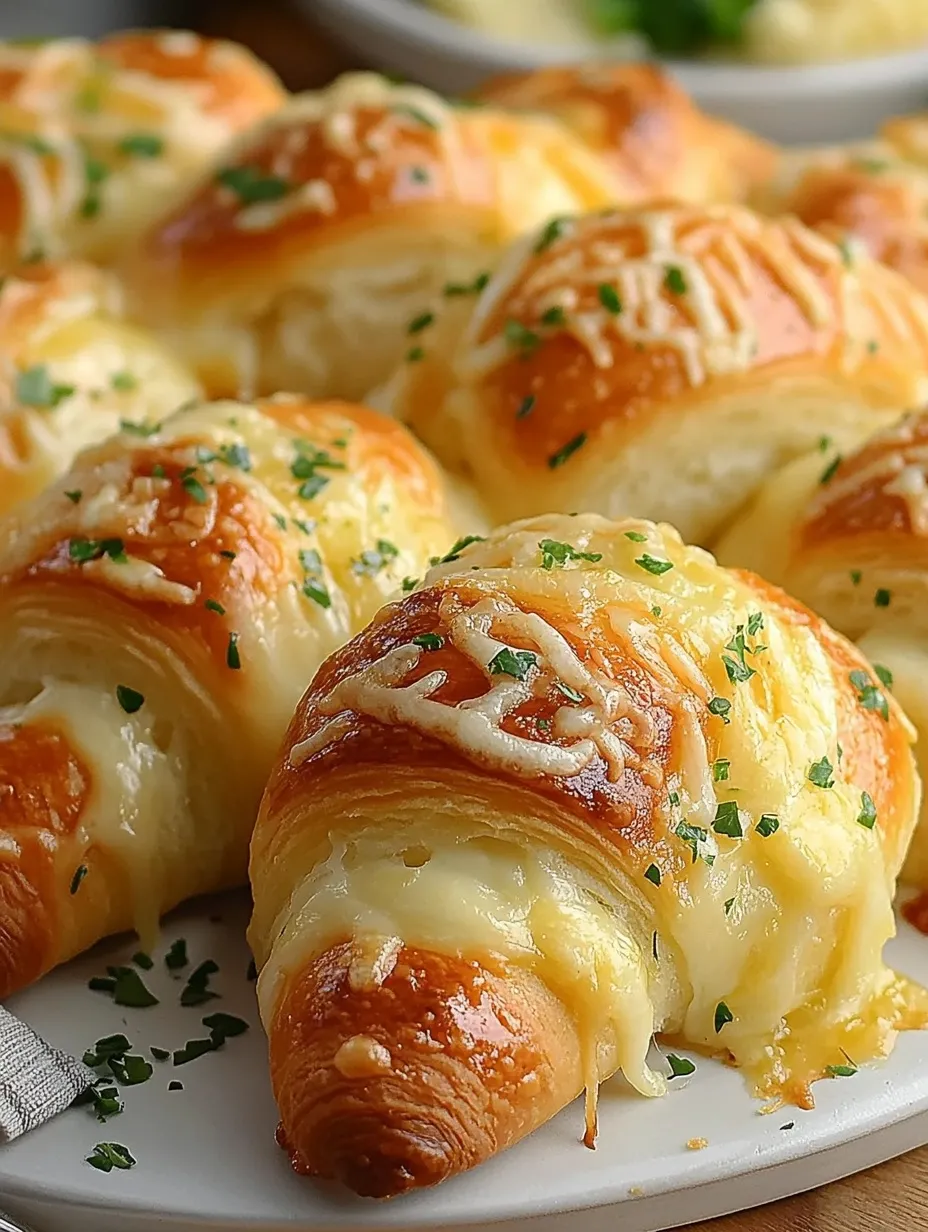 Cheesy Garlic Crescent Rolls Made Simple