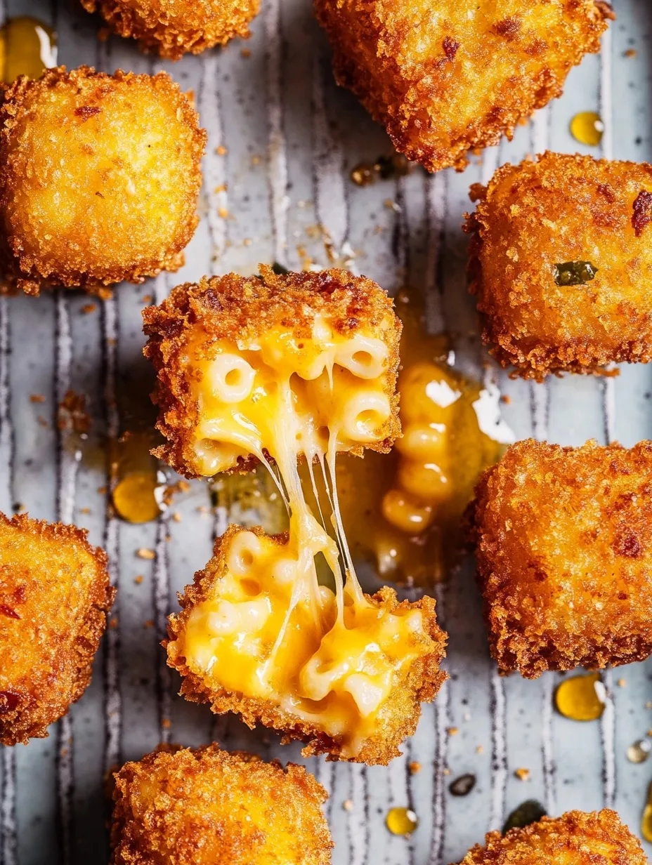 Crunchy Fried Cheese Snacks