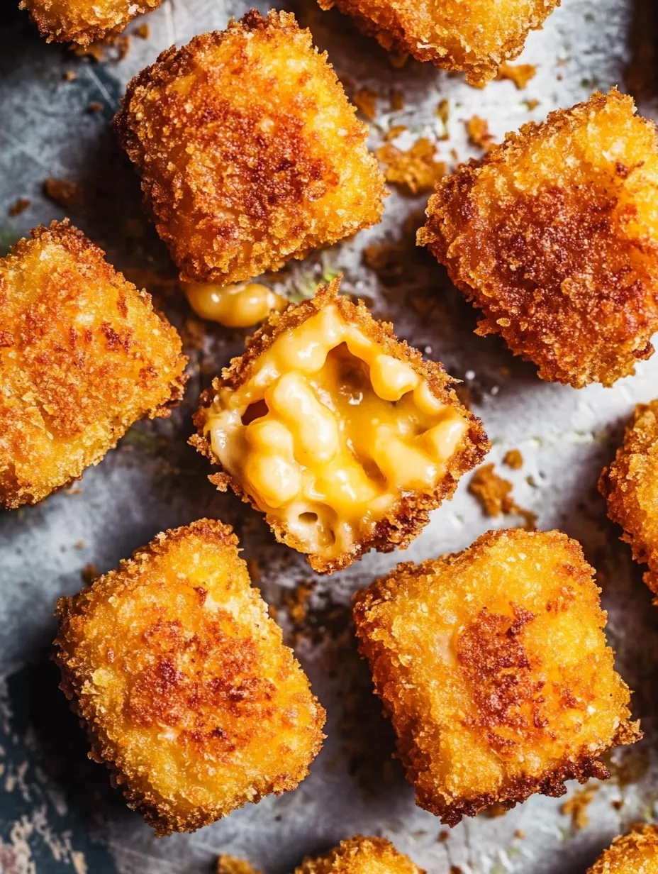 Fried Homemade Mac And Cheese Munchies