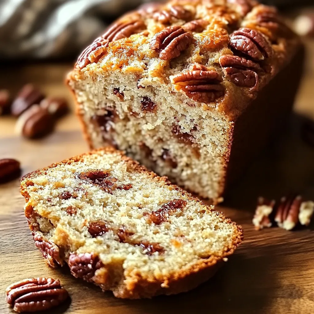 Honey Butter Sweet Alabama Pecan Bread