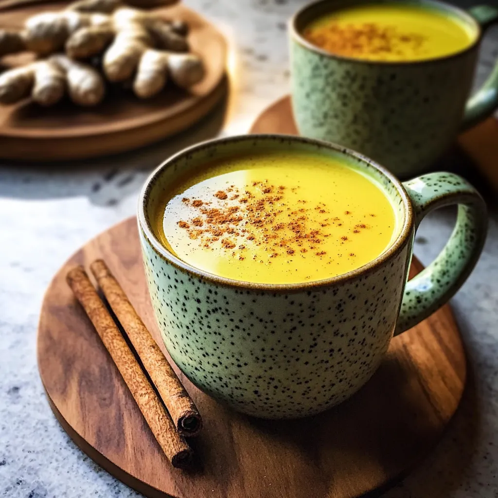 Turmeric Golden Milk Drink