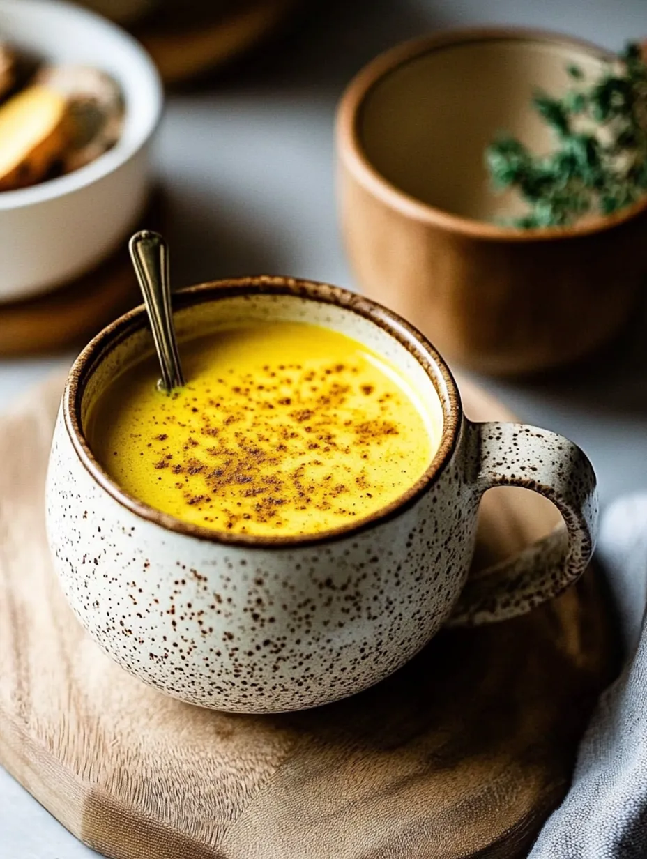 Turmeric Golden Milk Mug