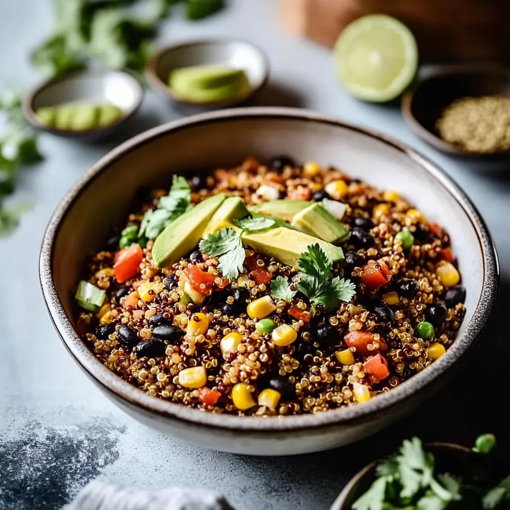Flavorful Mexican Quinoa Meal