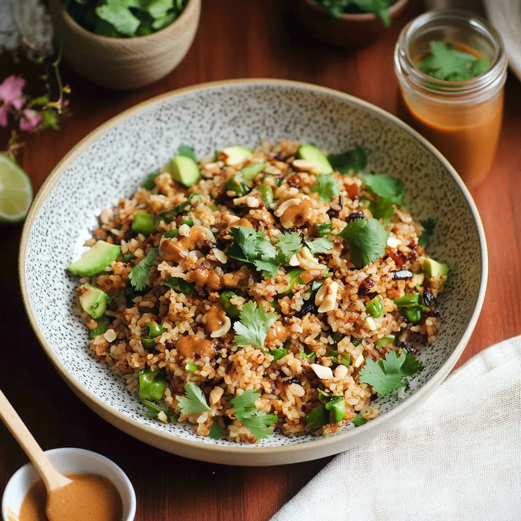 Crispy Thai Rice Salad