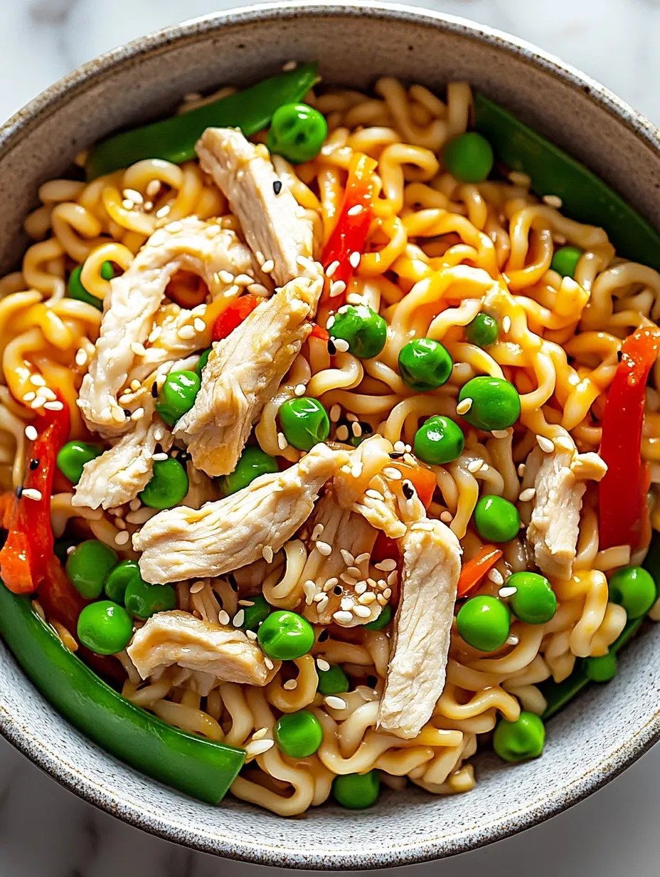 Simple Ramen Stir-Fry Bowl