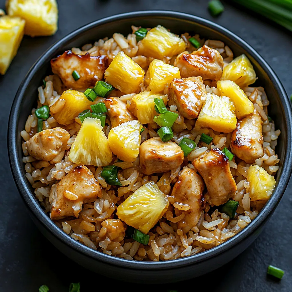 Pineapple Chicken and Rice