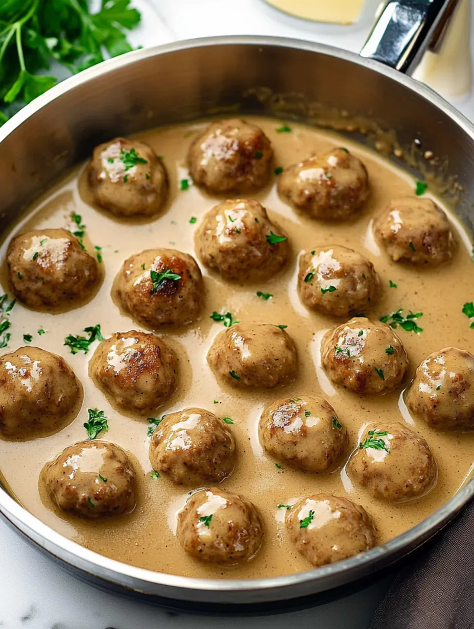 Swedish Meatball with Gravy