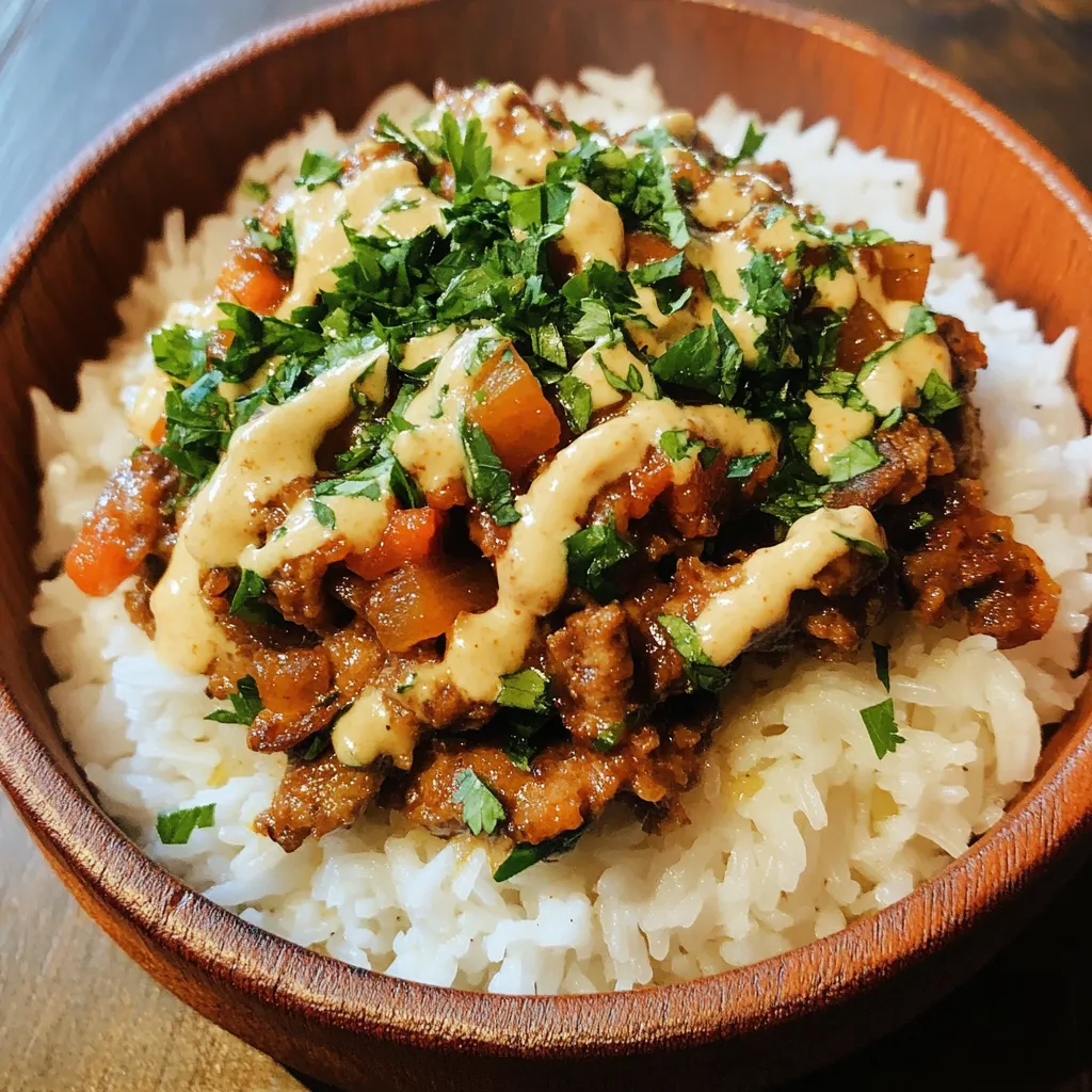 Seasoned rice bowls with Indian spices