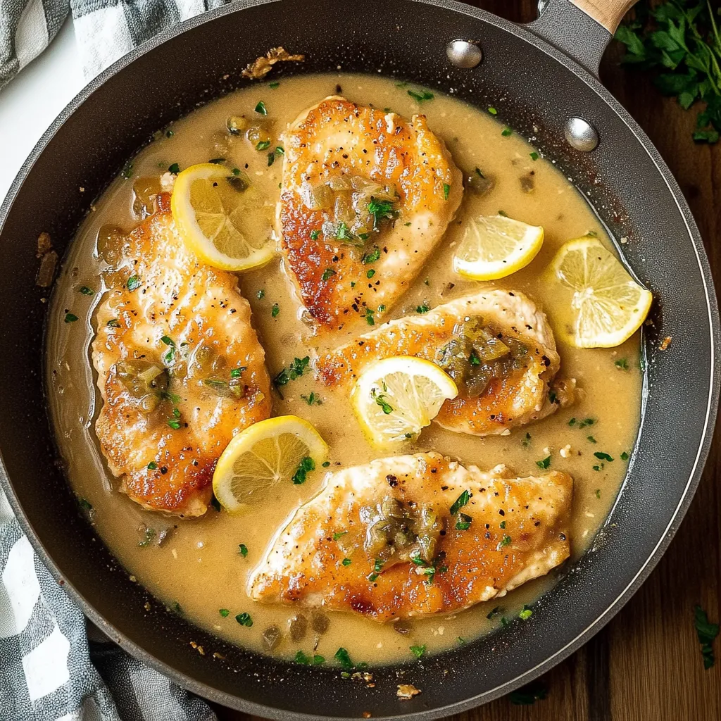 Easy Chicken Piccata