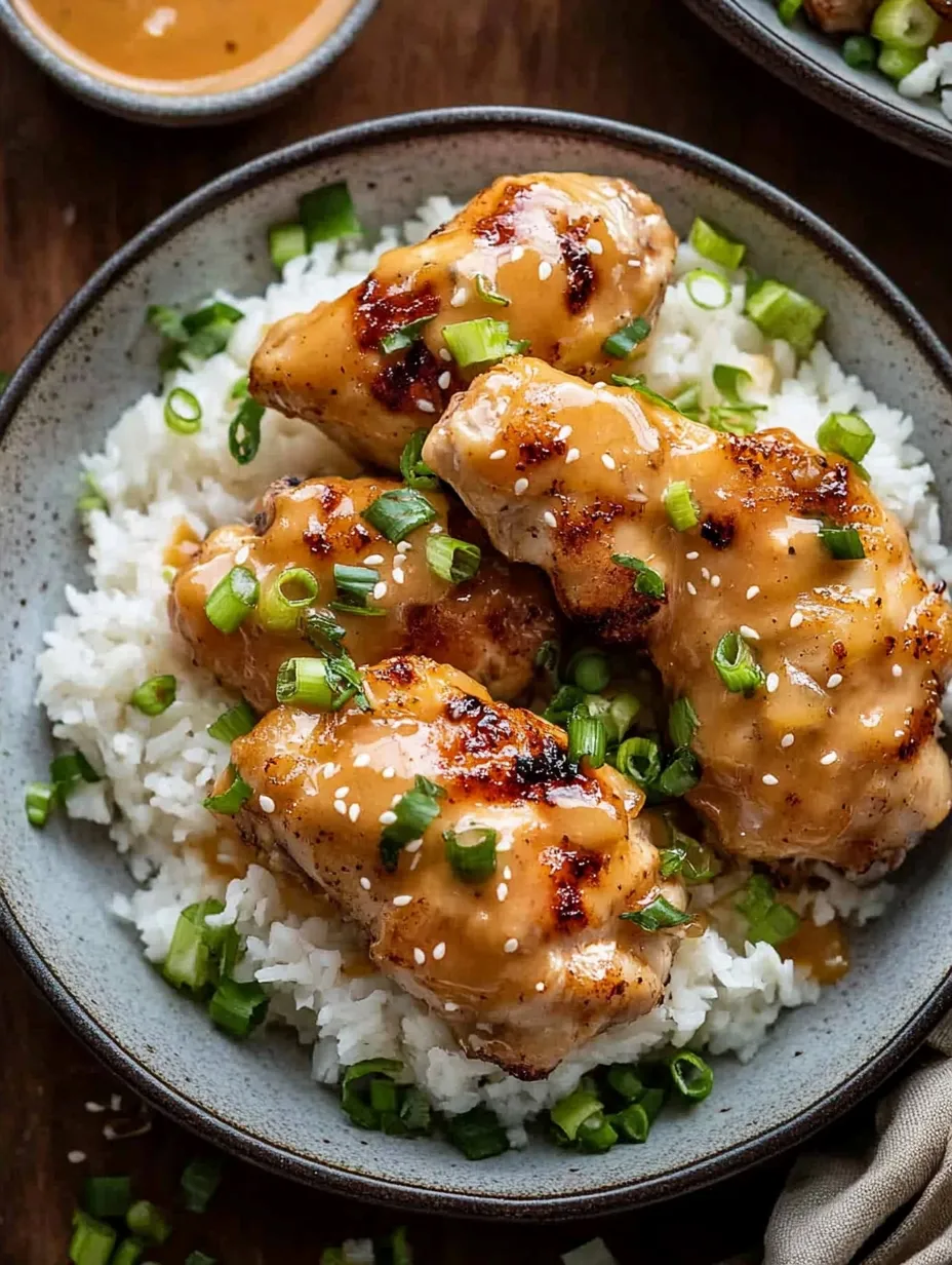 Quick Bang Bang Chicken Thighs