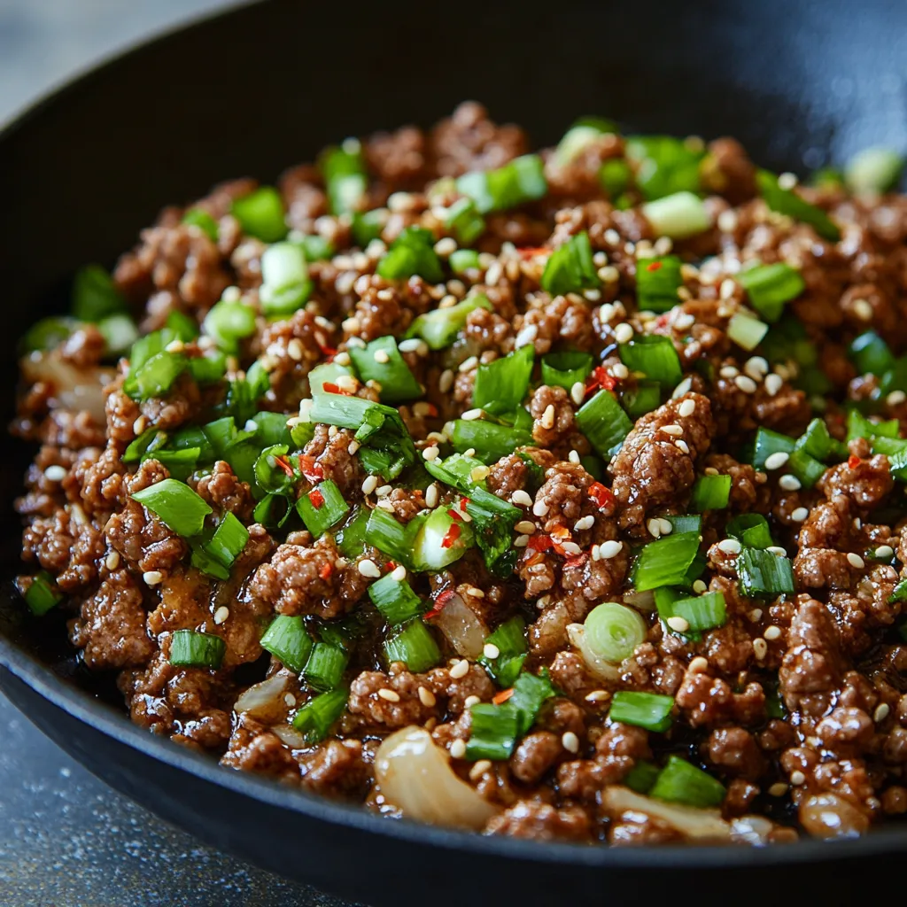 Savory Korean Beef Dish