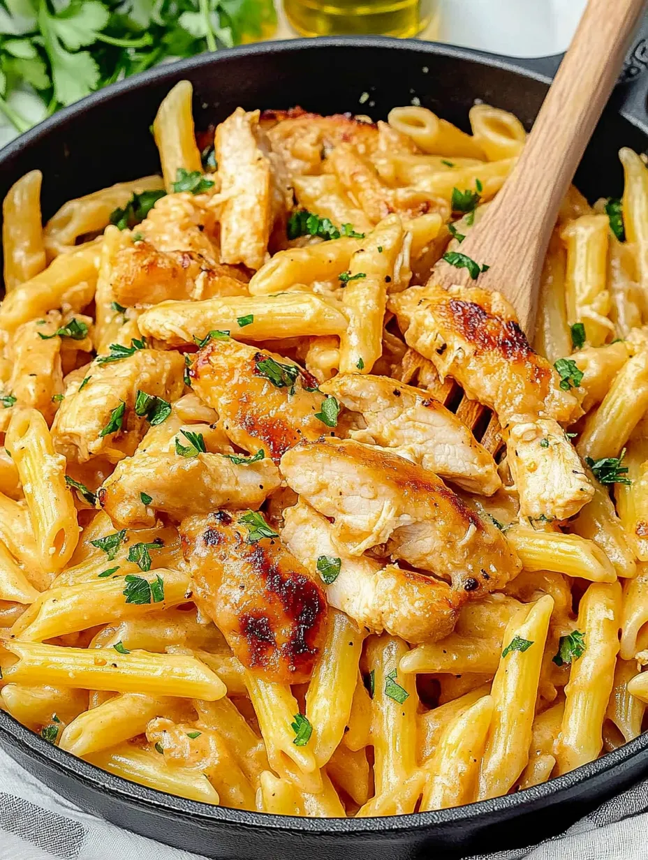 Crack Chicken Penne One-Pot
