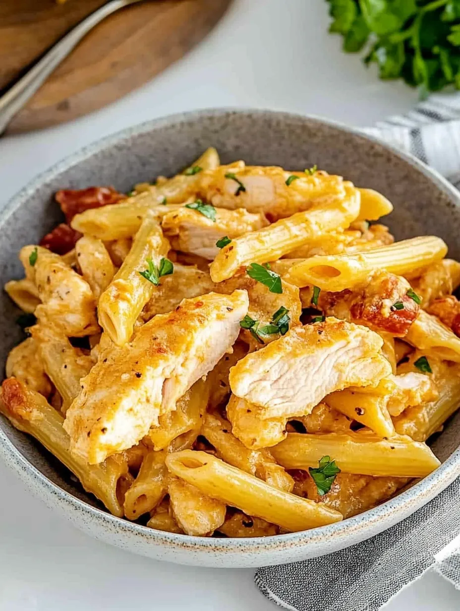 Homestyle Crack Chicken Penne