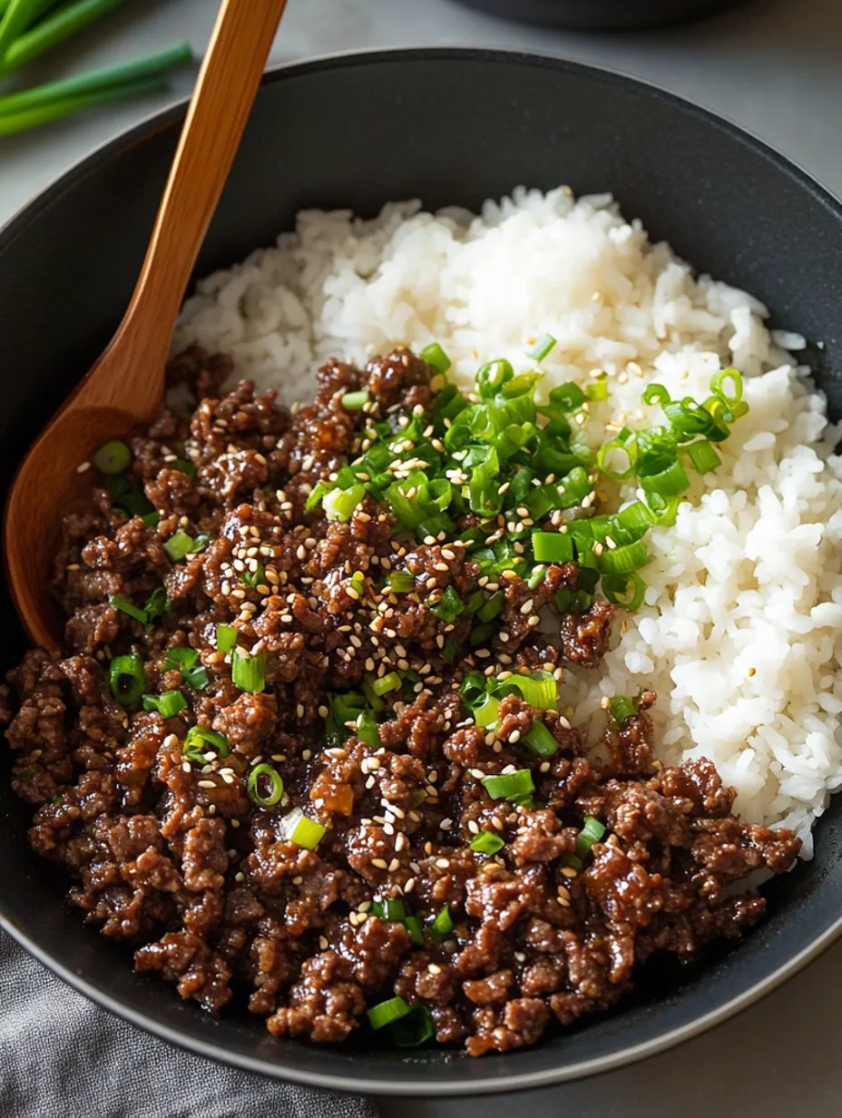 Korean Beef Bowl Made Simple