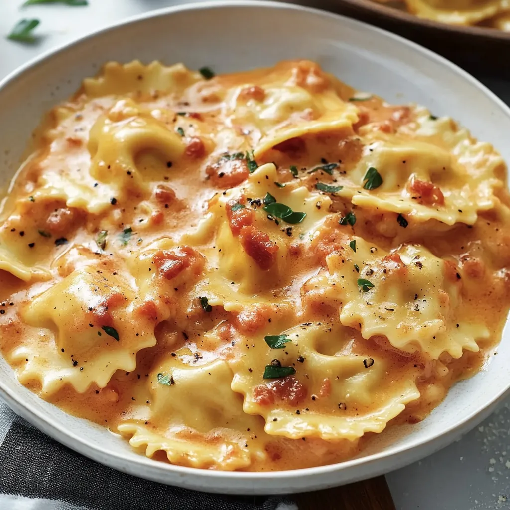 Rich Creamy Ravioli Sauce