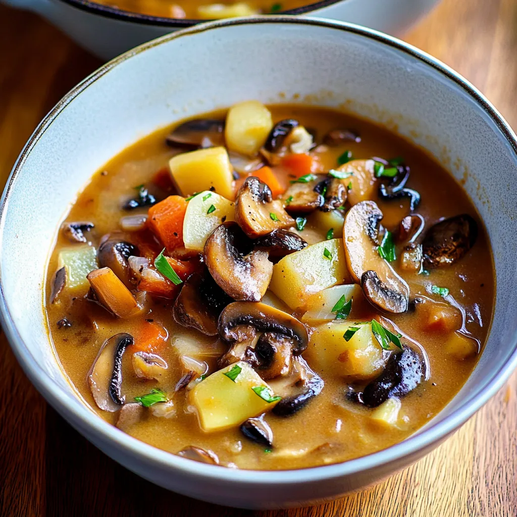 Velvety Mushroom Comfort Dish