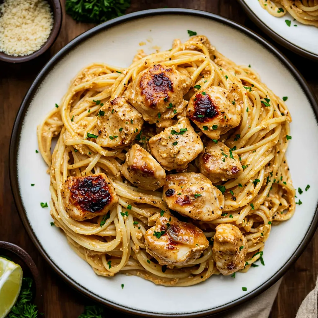 Zesty Chicken Linguine