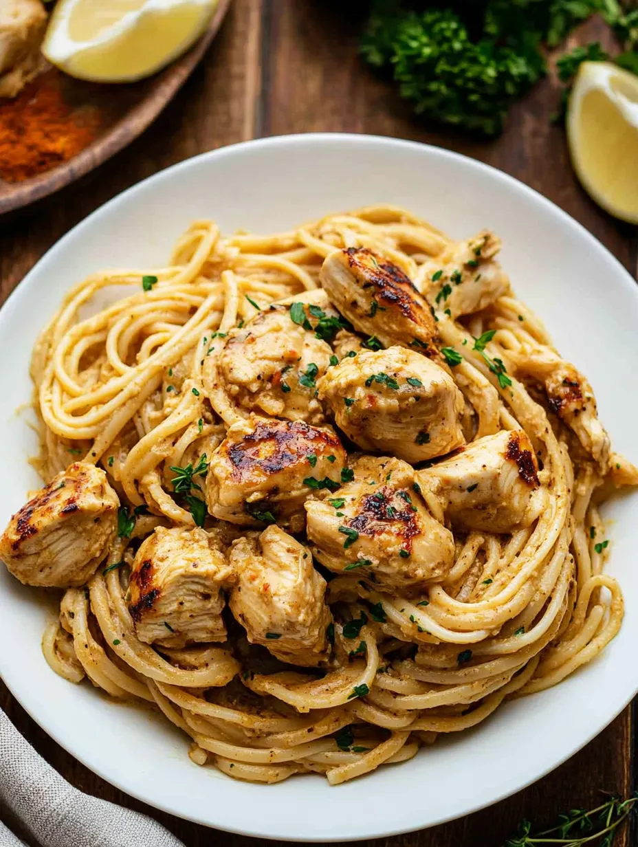 Cowboy Butter Chicken Linguine Comfort