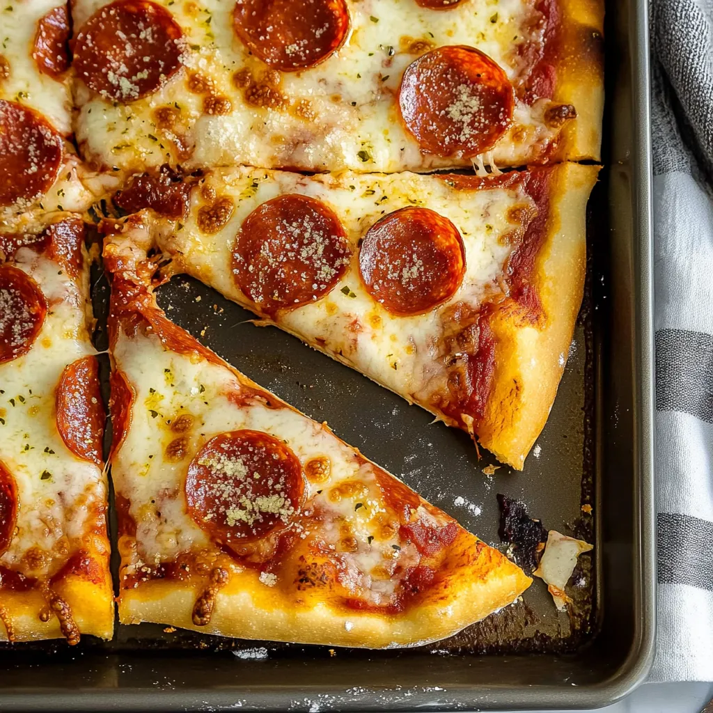 Homemade Pan Pizza
