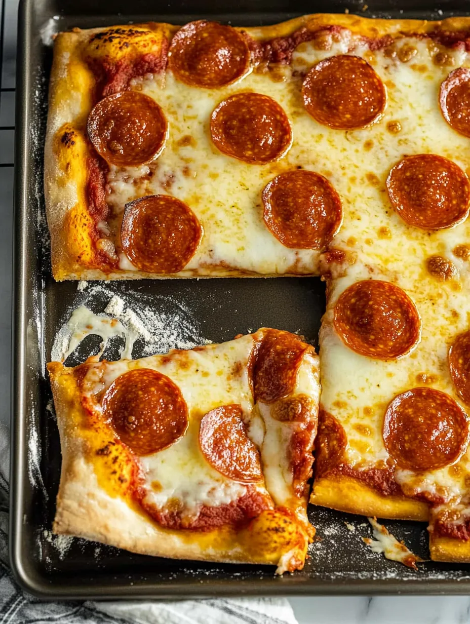 Sheet Pan Pizza from Scratch