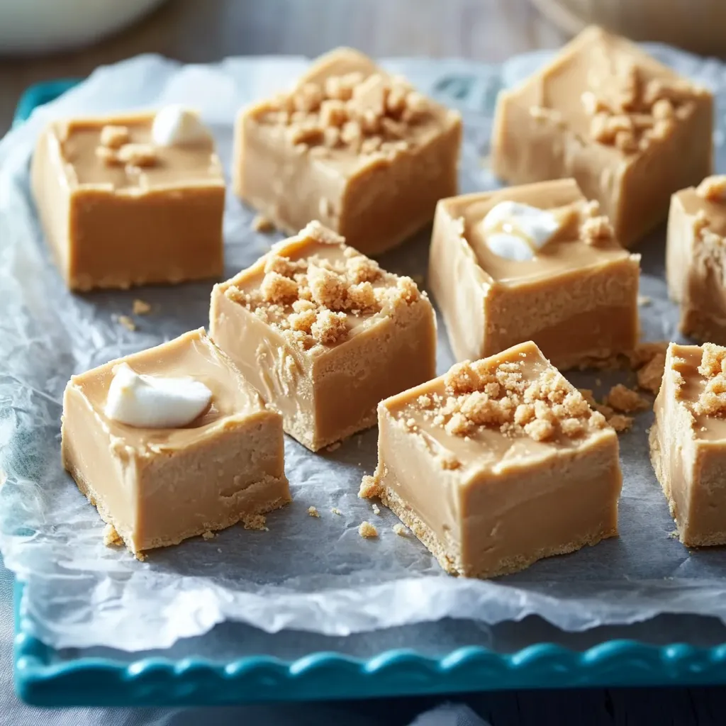 Buttery Peanut Fudge with Marshmallow