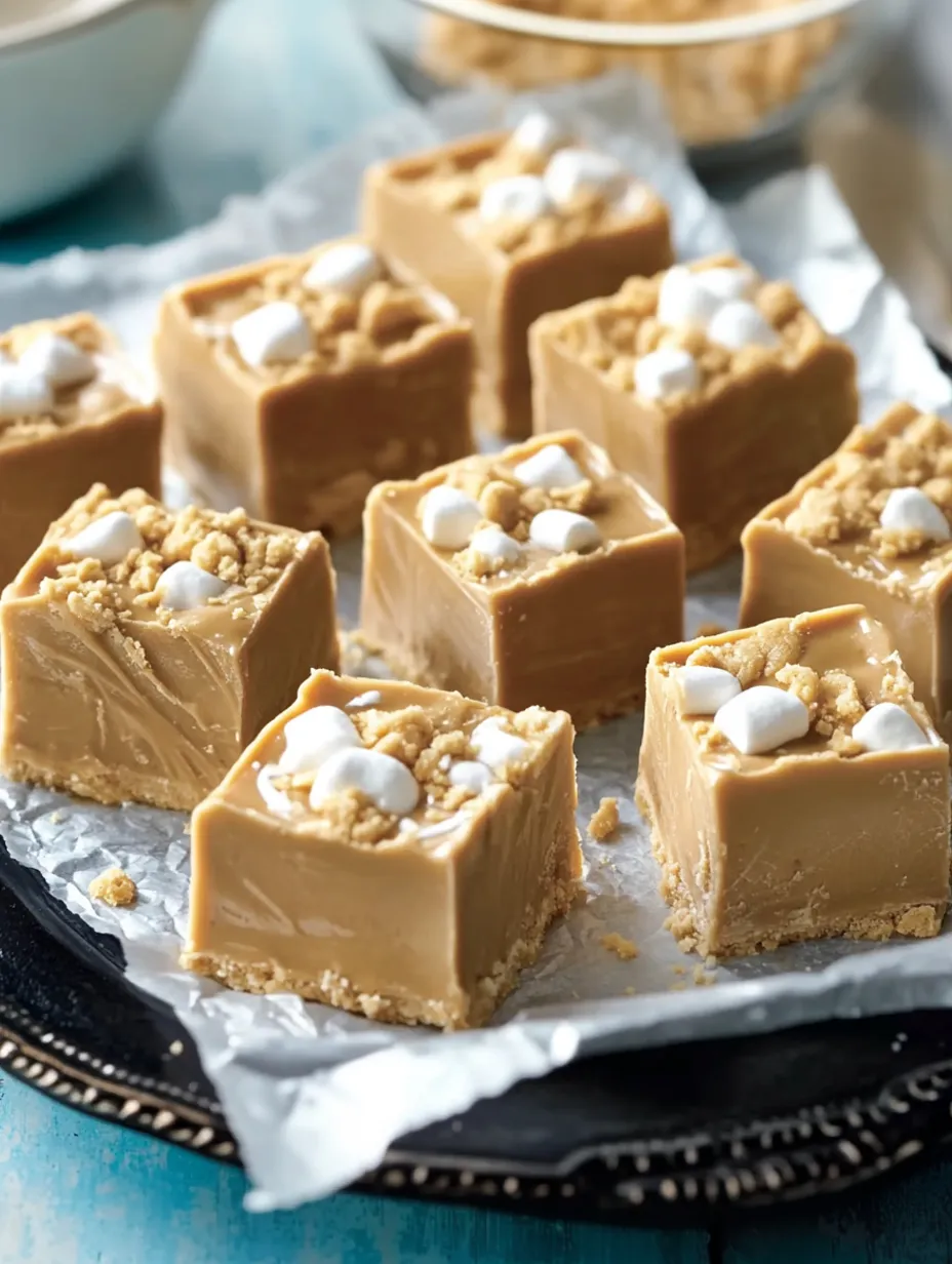 Easy Peanut Butter Fudge with Marshmallow Creme Recipe