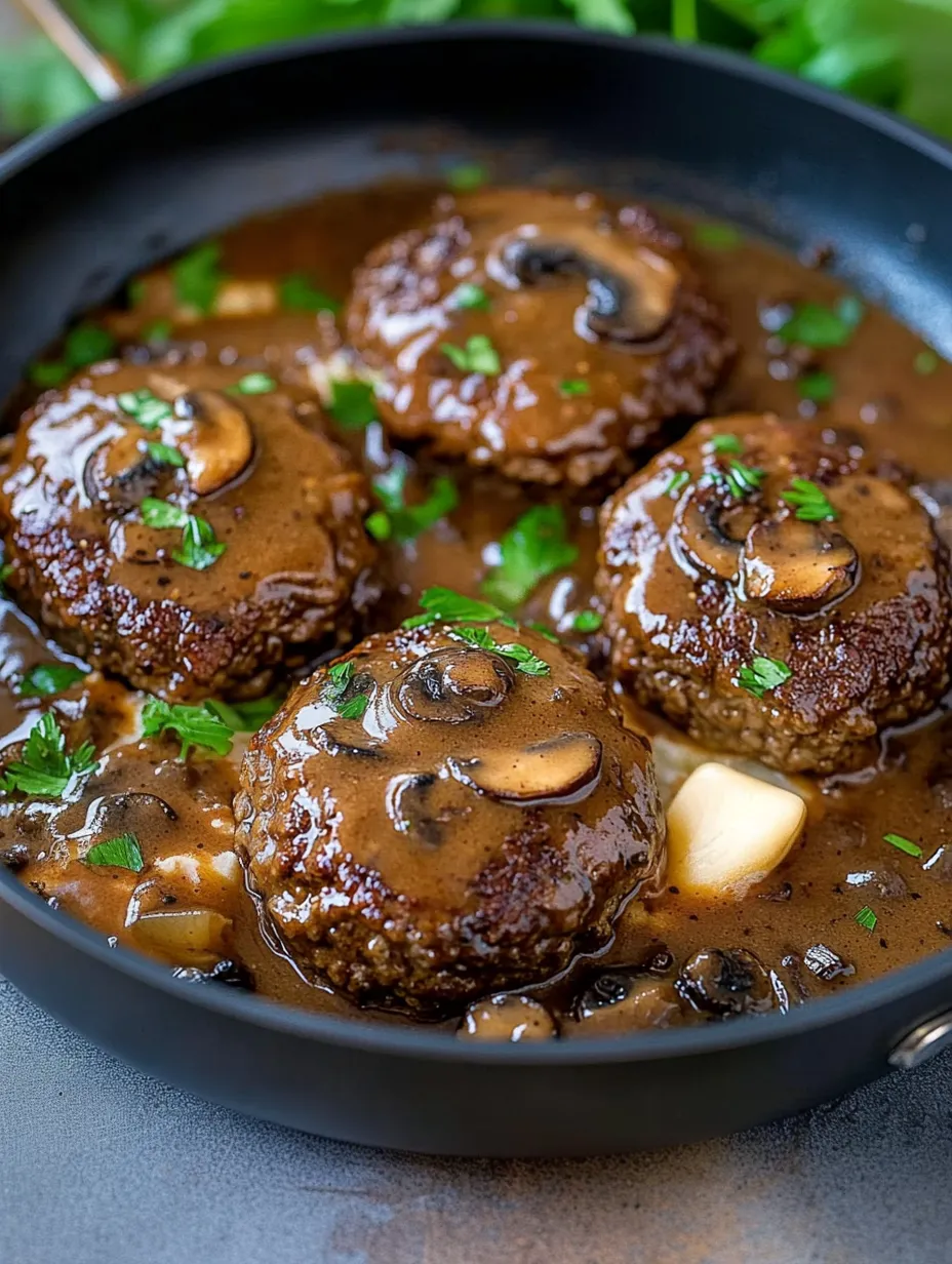 Easy Homemade Salisbury Steak Recipe