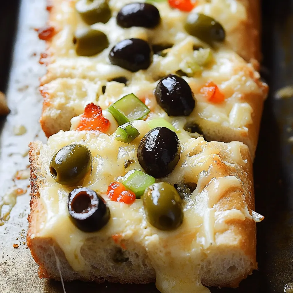 Cheesy Olive Bread