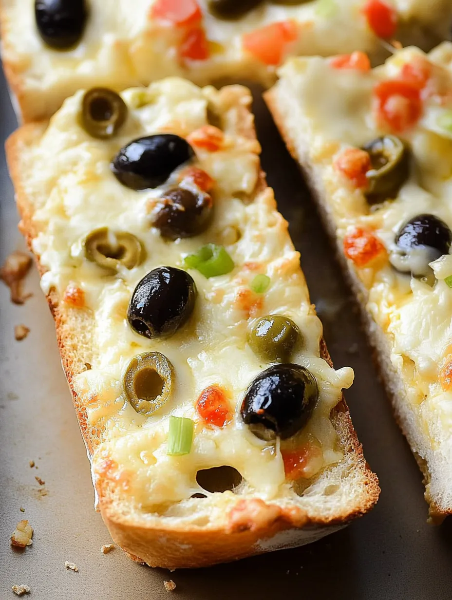 Cheesy Olive Bread Recipe