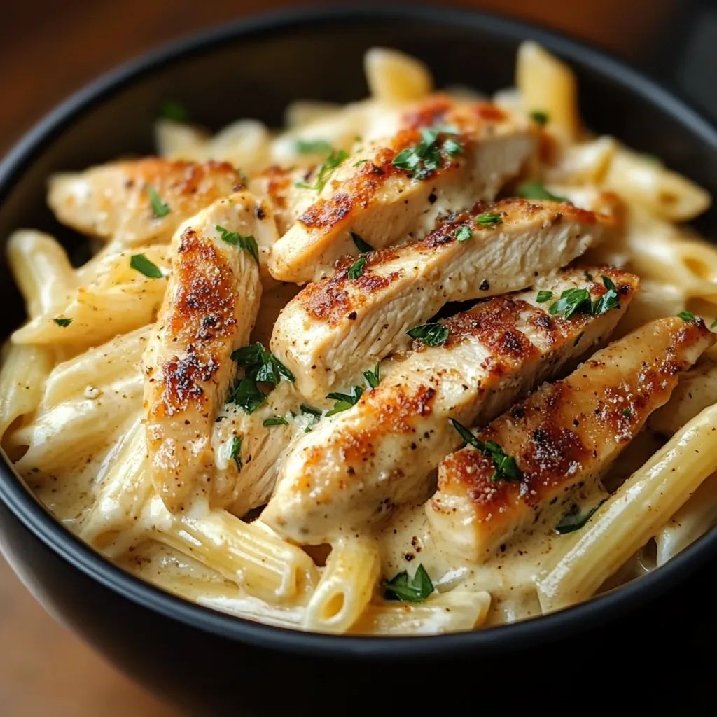 Easy Crock Pot Creamy Cajun Chicken Pasta Recipe