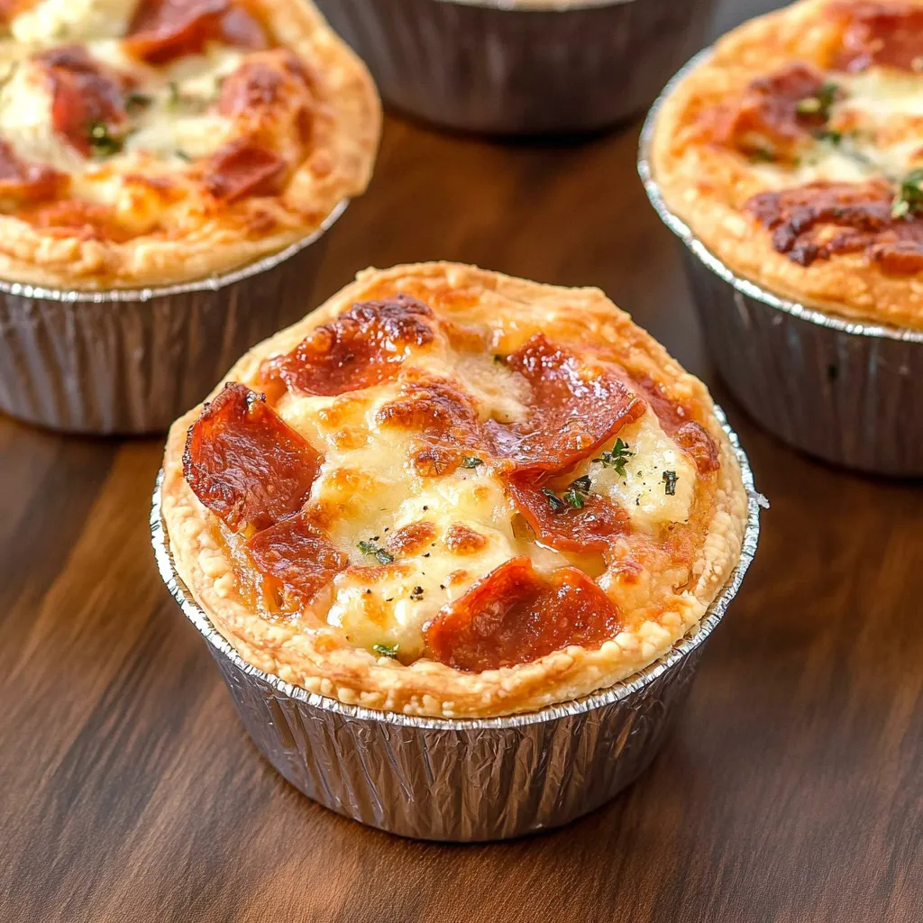 Mini Pot Pizzas