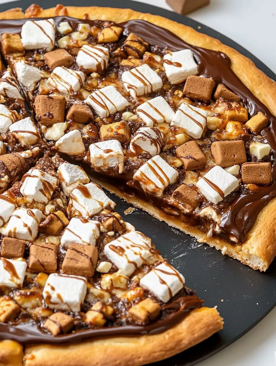 S'mores Pizza Freshly Made