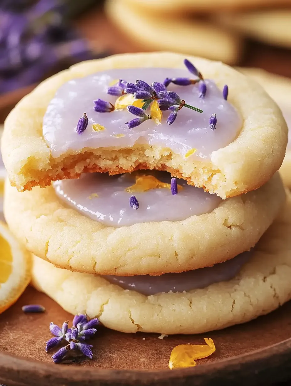 Lemon Lavender Cookie