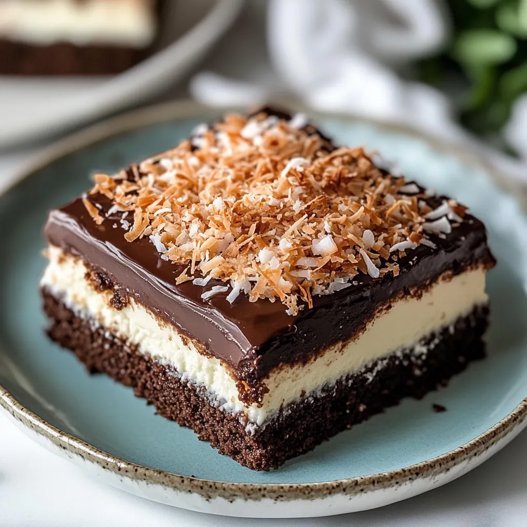 Mounds Candy Bar Cake