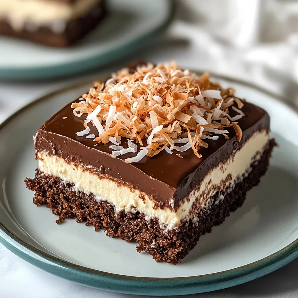 Easy Mounds Candy Bar Cake
