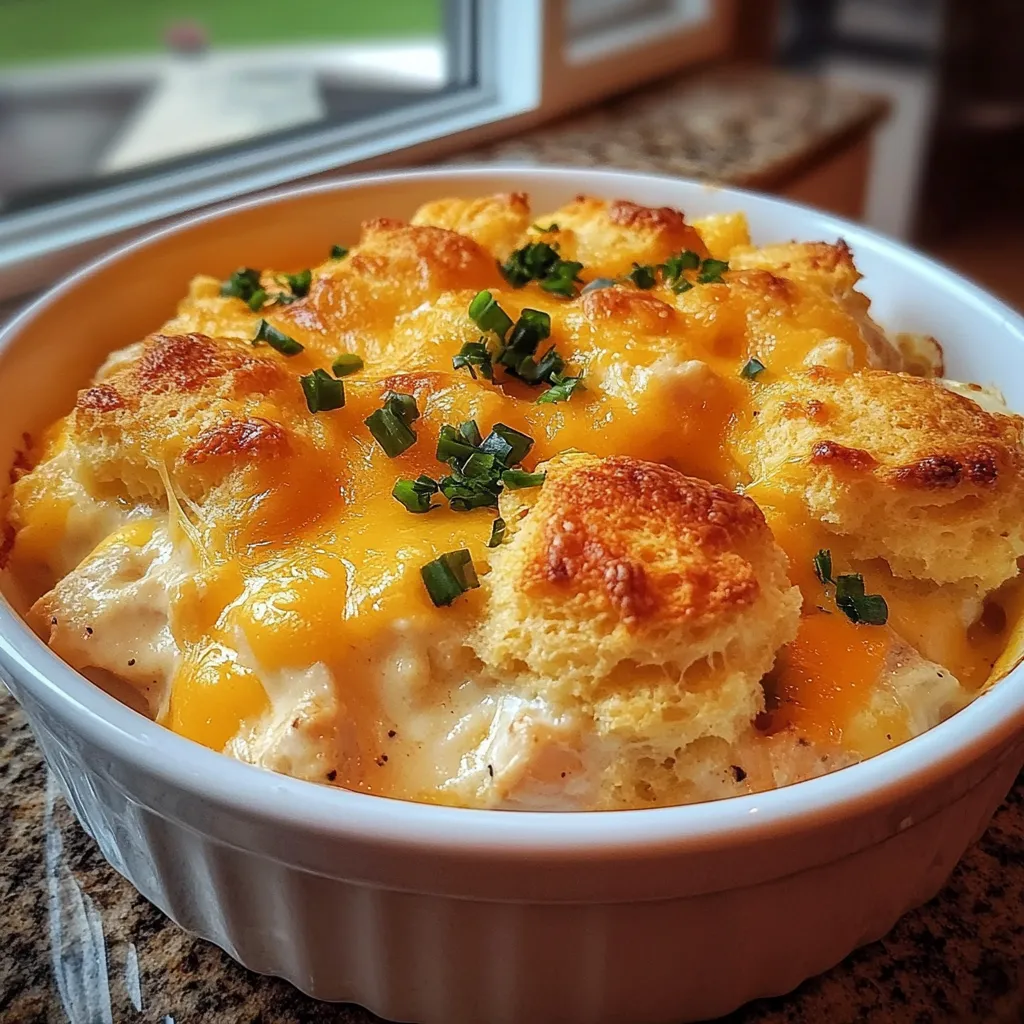Baked Chicken Biscuits from Scratch