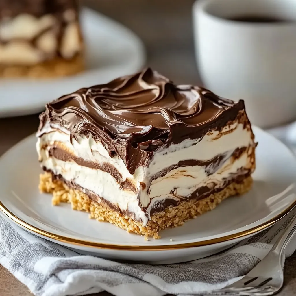 Simple No-Bake Chocolate Cake