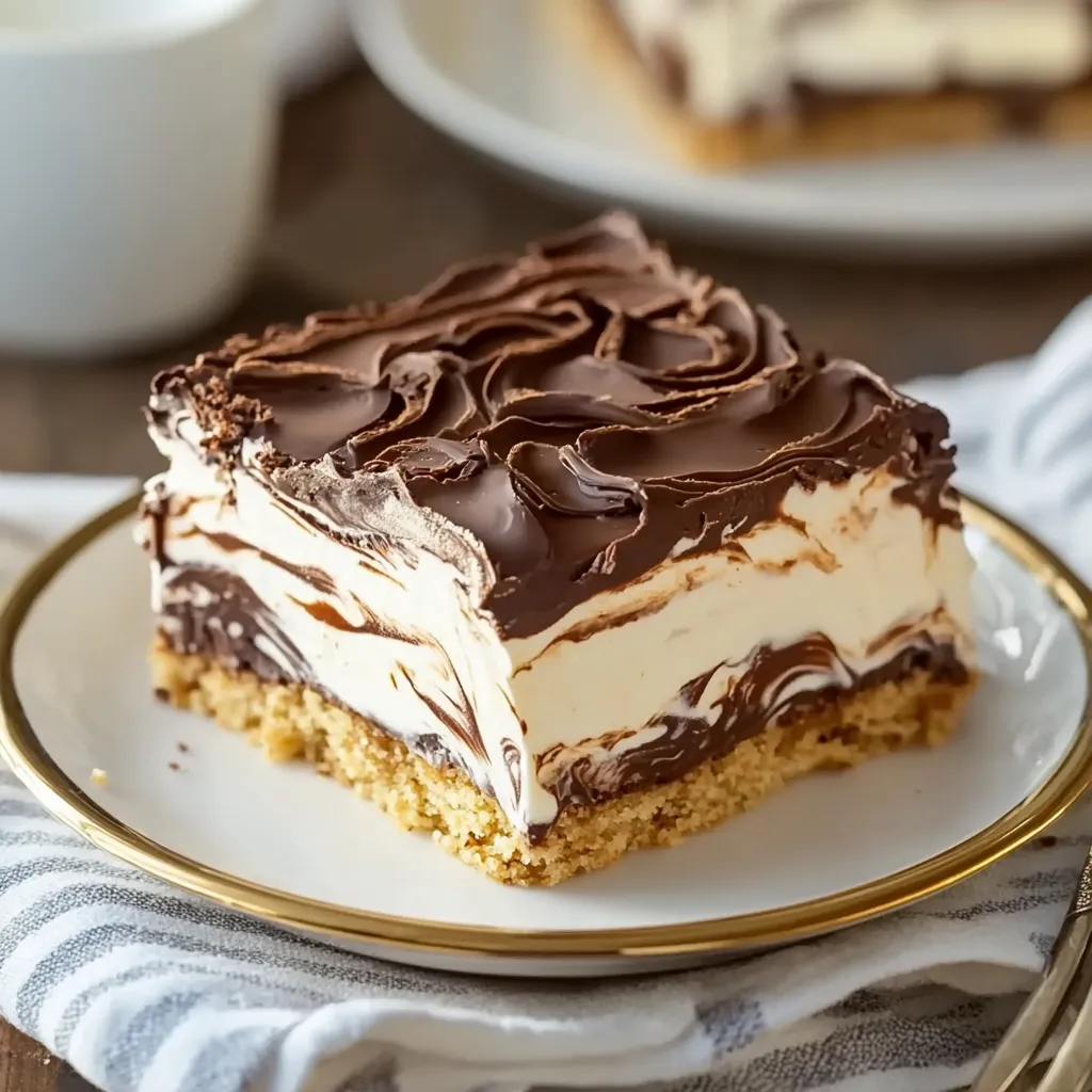 No-Bake Chocolate Eclair Cake How-To