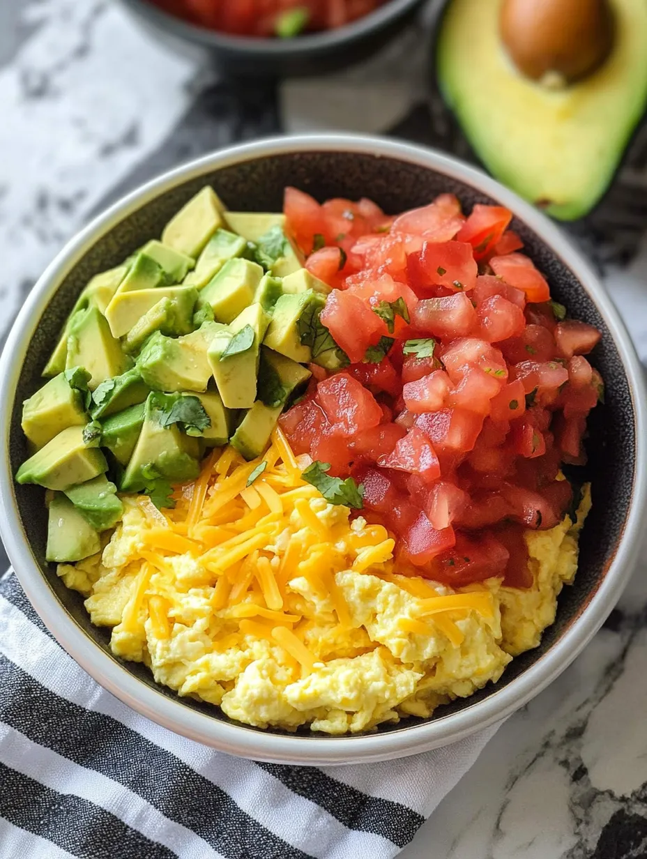 Breakfast Burrito Bowl Homemade