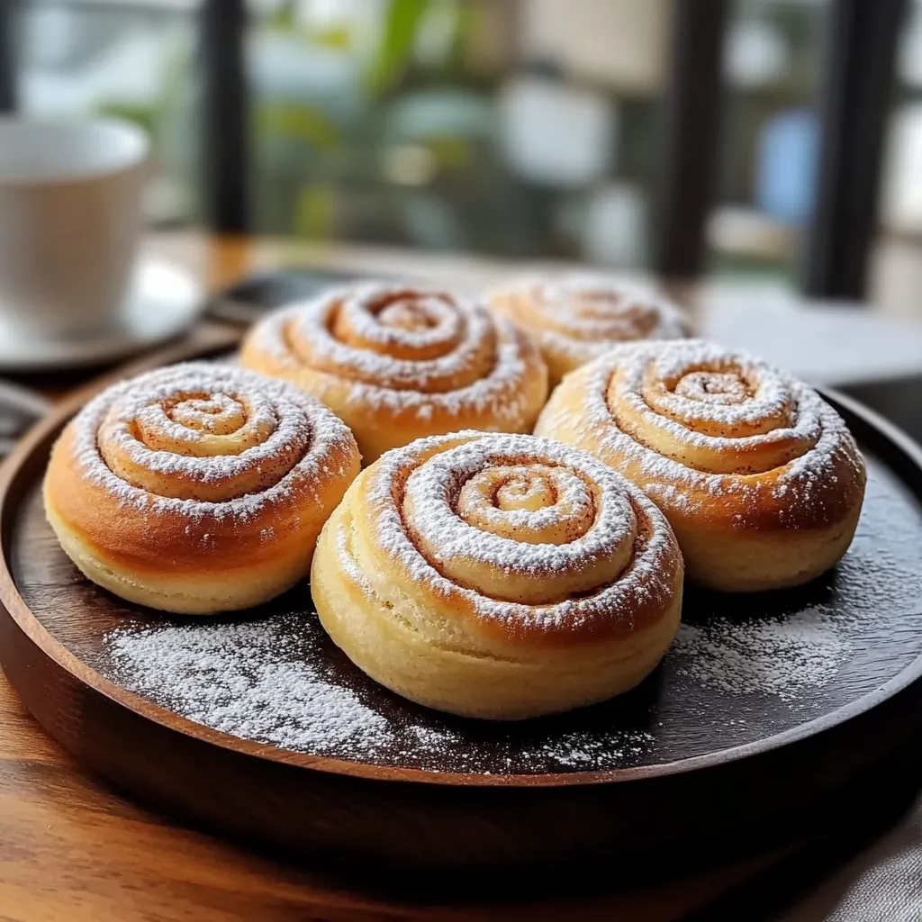 Soft vanilla Pan de Mallorca Rolls