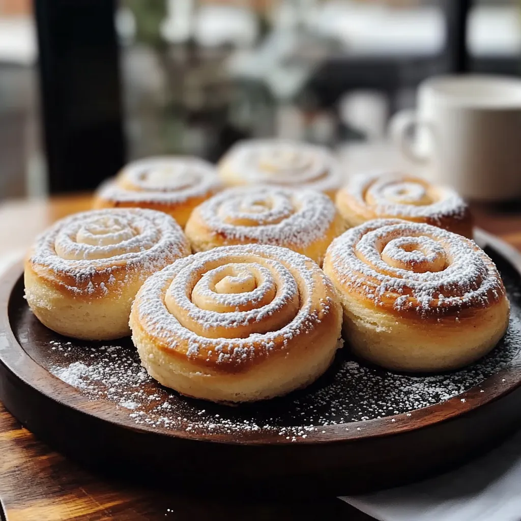 Vanilla Pan de Mallorca Rolls