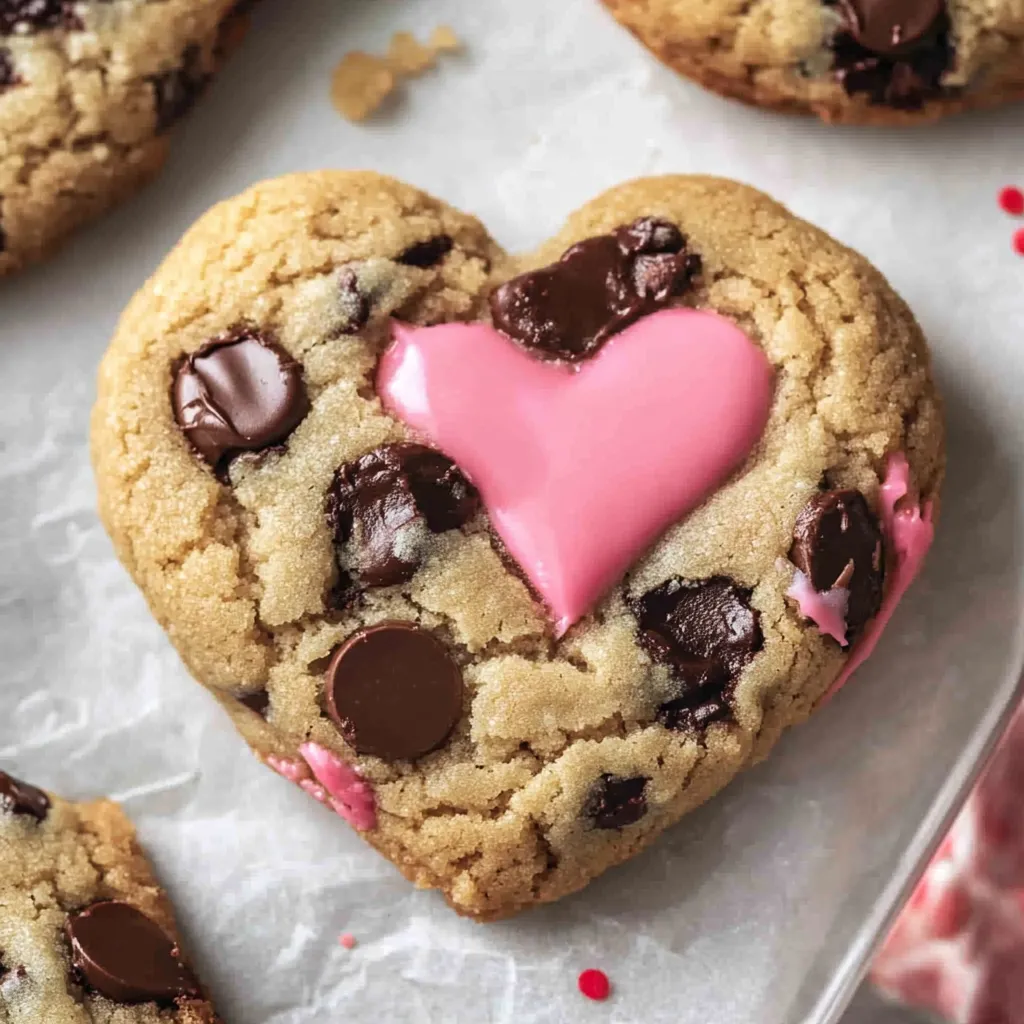 Heart Chocolate Chip Treats