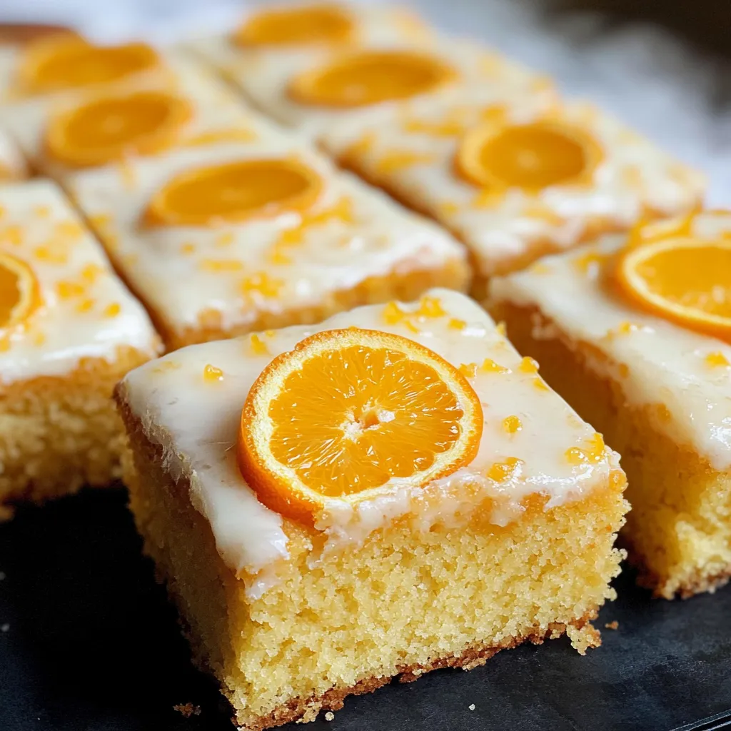 Orange Sheet Cake Icing