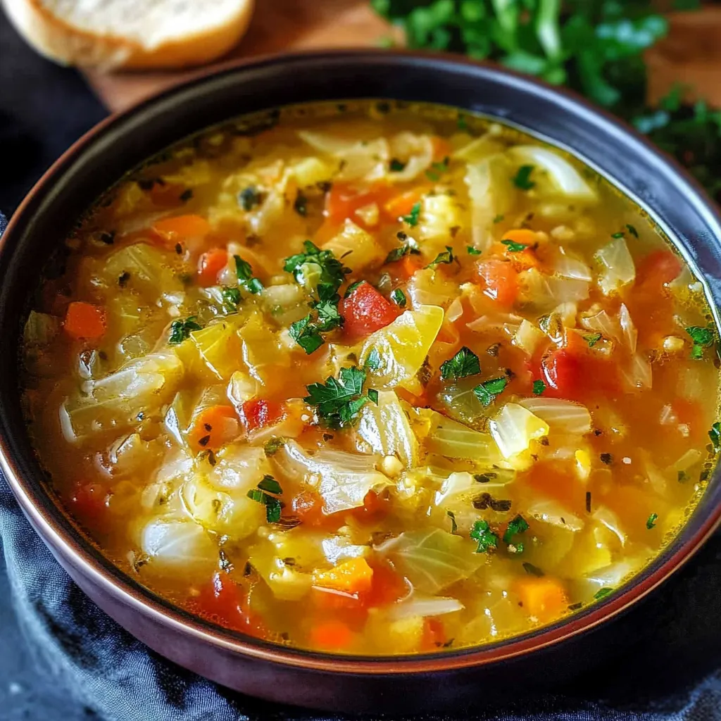 Heartwarming Bowl of Cabbage Soup