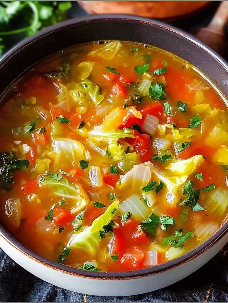 The BEST And Easy Cabbage Soup Diet Recipe