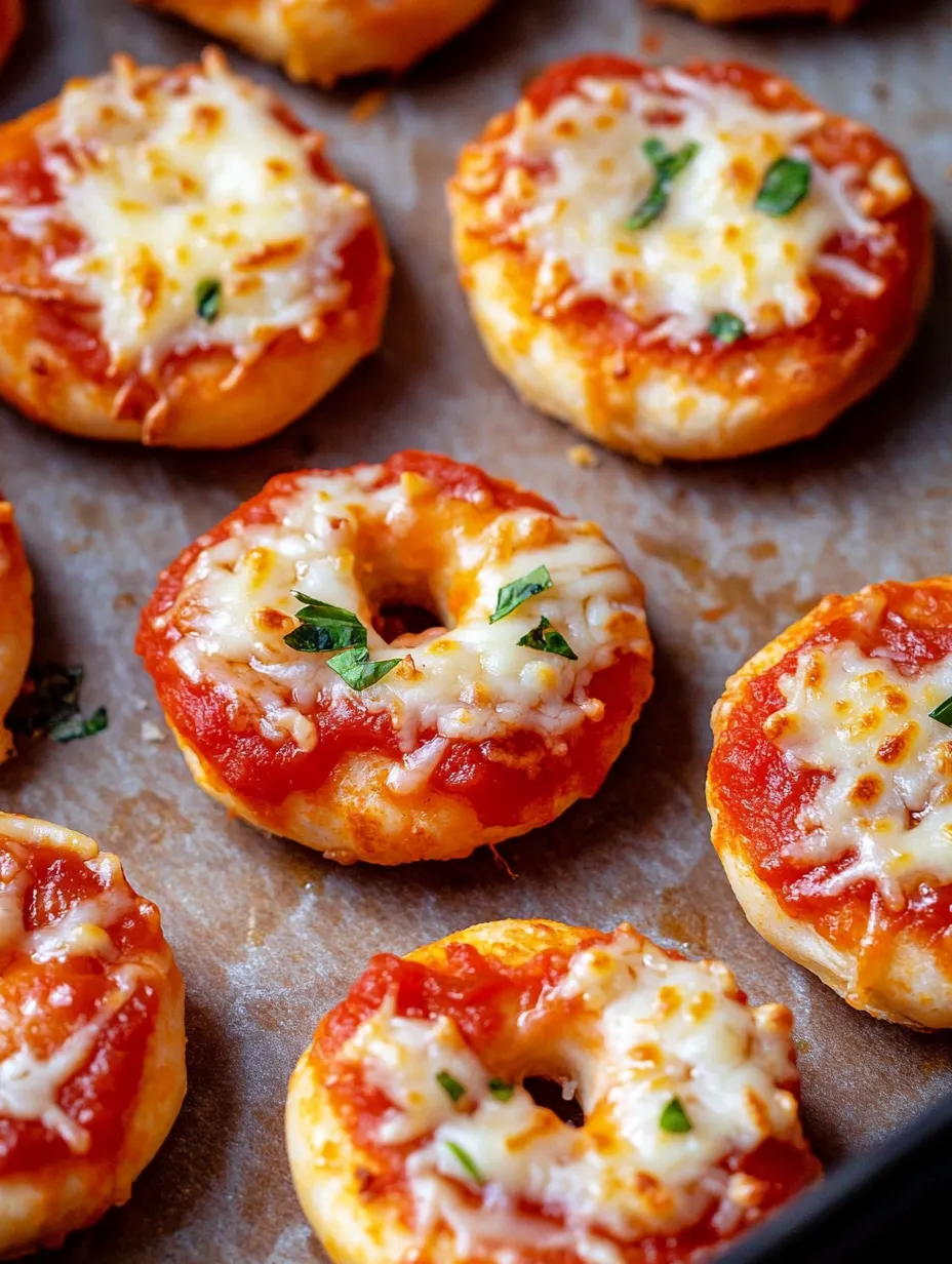 Crispy Air Fryer Bagel Bites Closeup