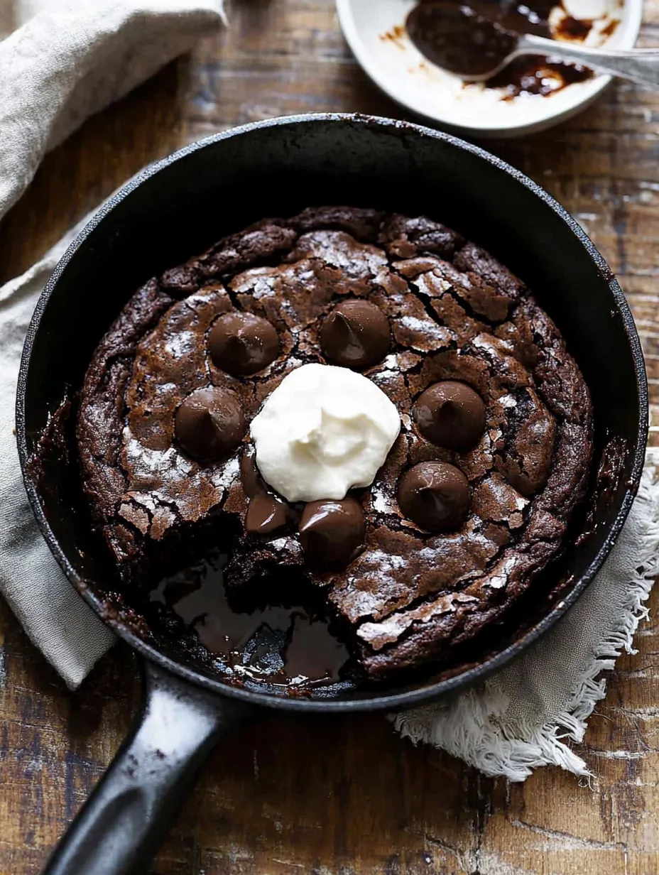 Easy Gooey Flourless Brownie Pan
