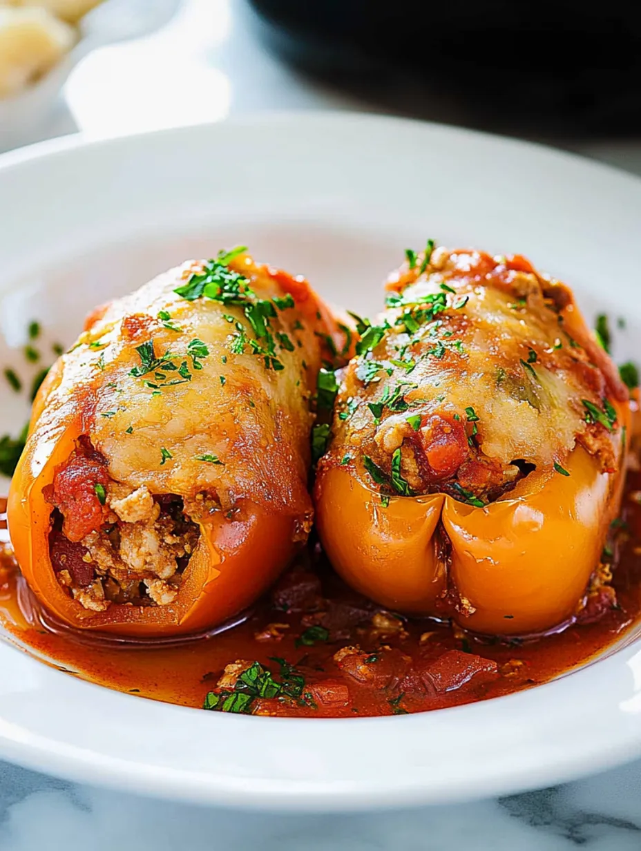 Best Italian Stuffed Peppers