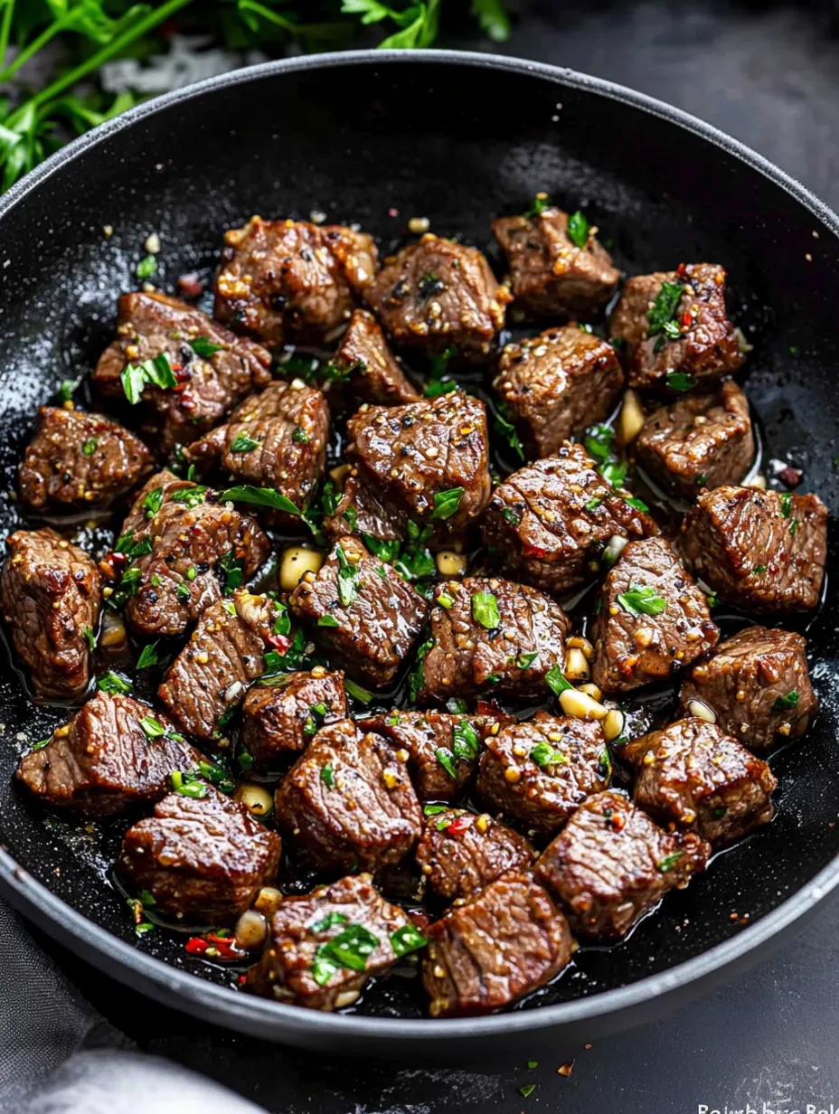 Garlic Butter Steak Bites